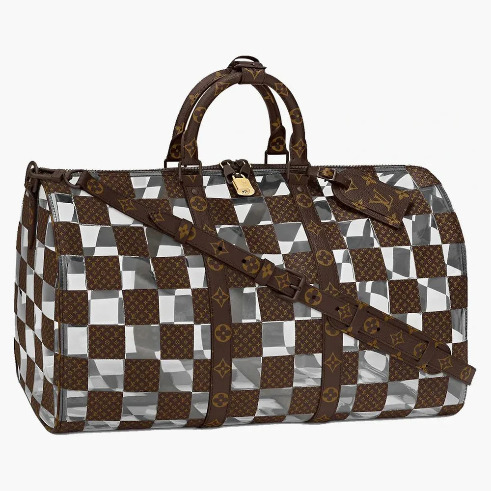 LOUIS VUITTON KEEPALL 50 CHESS Limited Edition