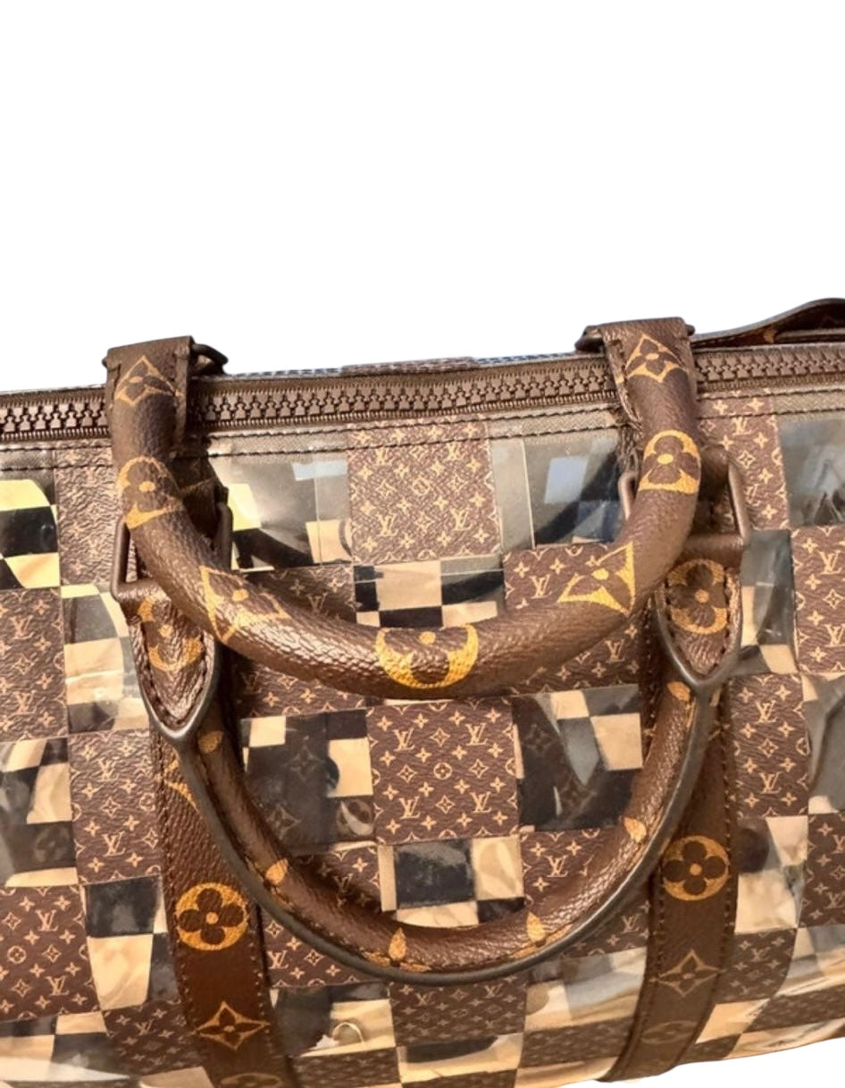 LOUIS VUITTON KEEPALL 50 CHESS Limited Edition