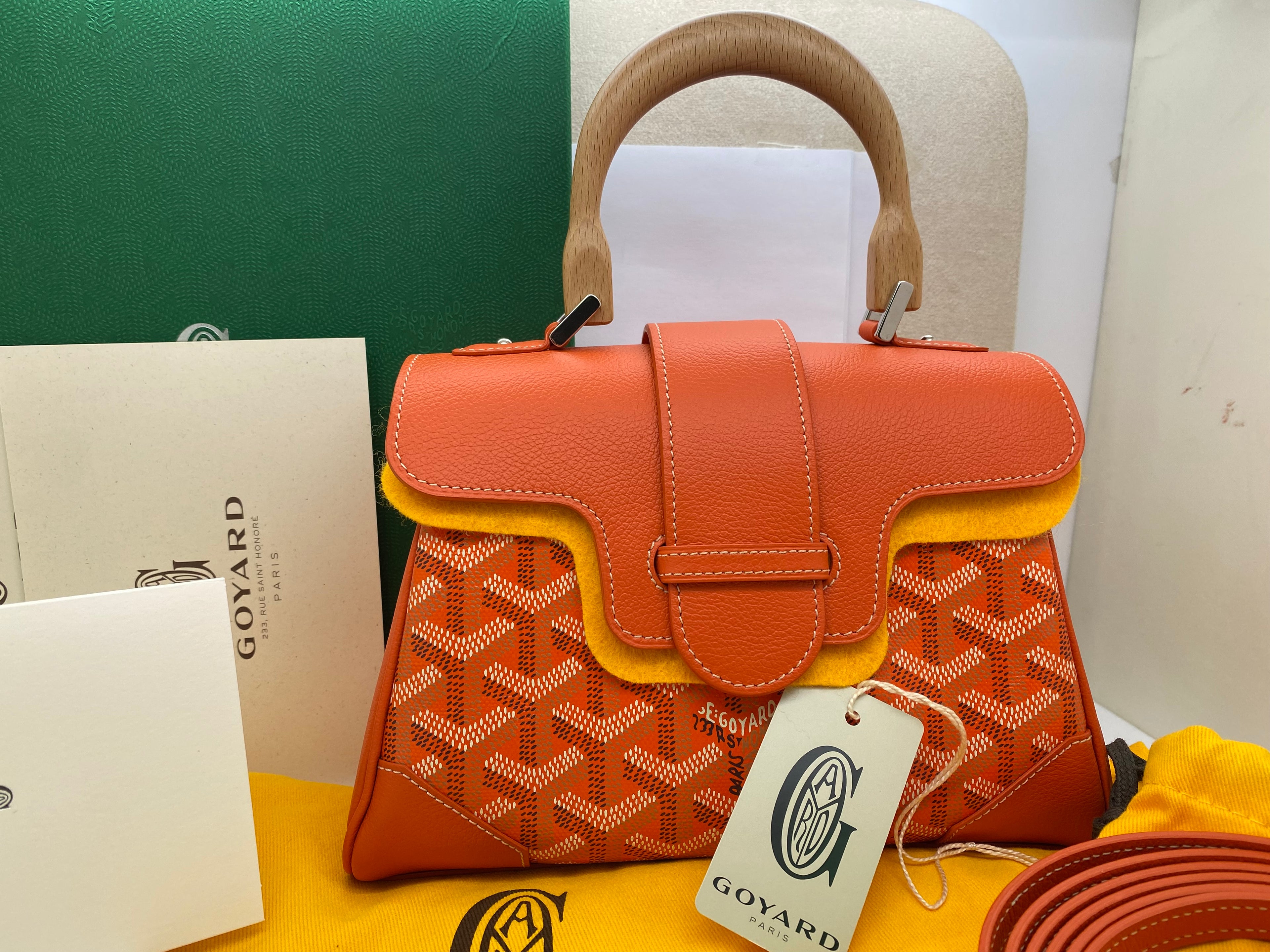 GOYARD SAIGON MINI ORANGE