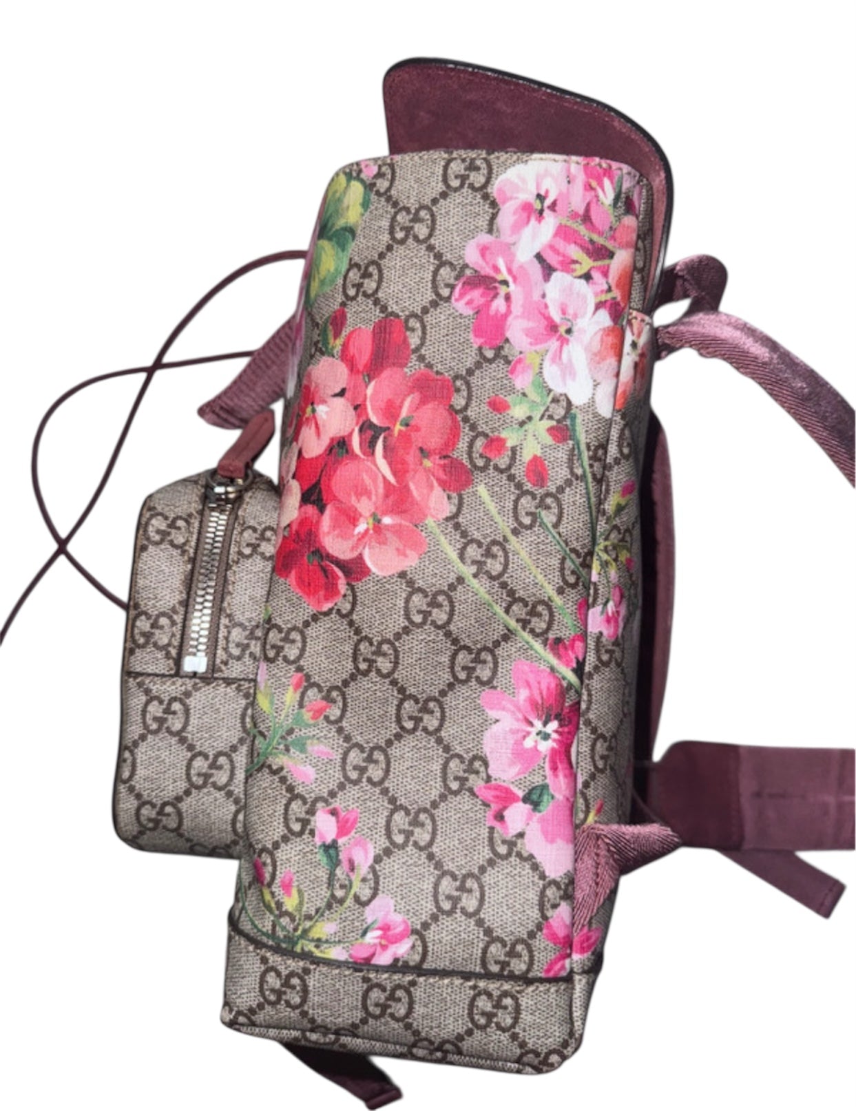 GUCCI GG SUPREME BLOOMS ZAINO