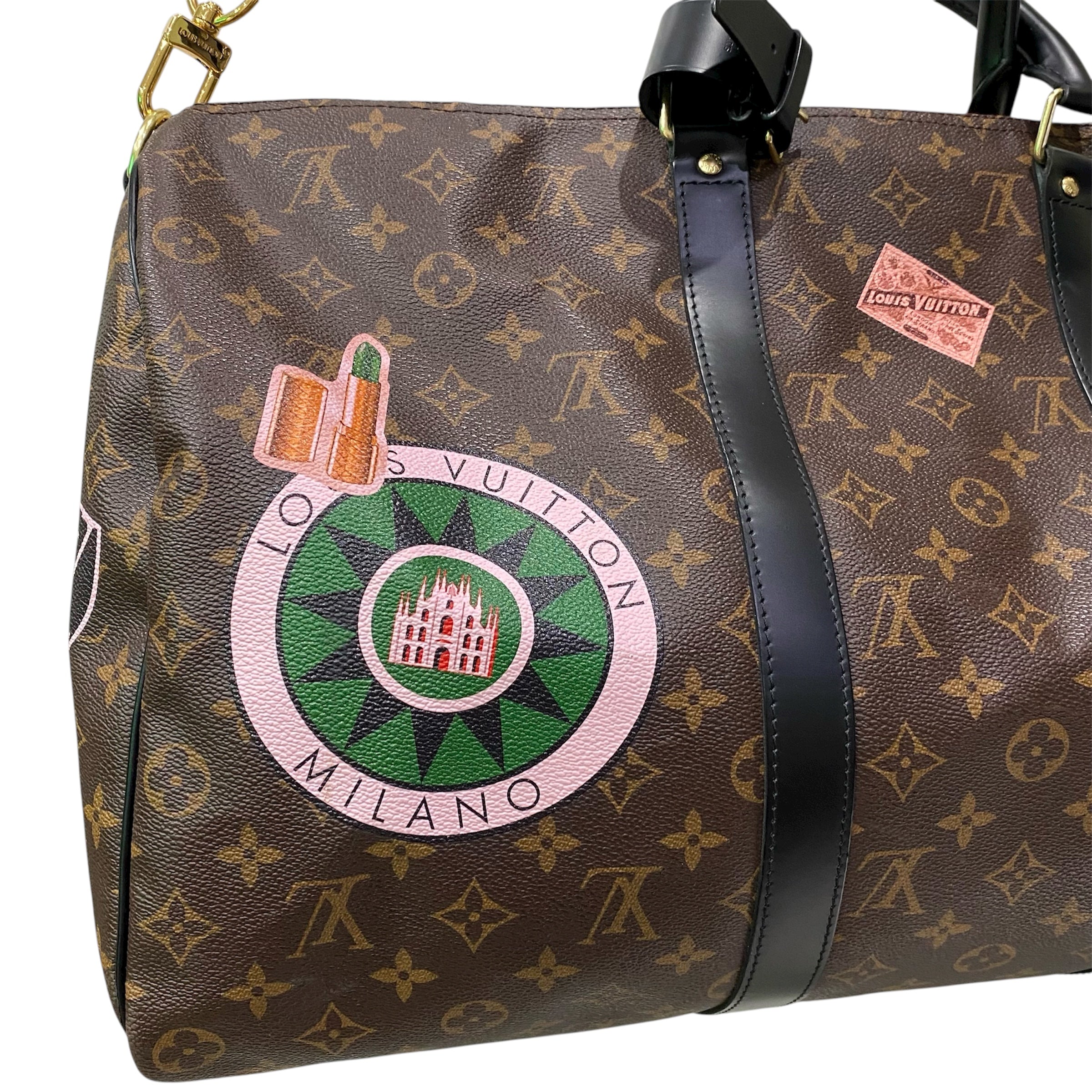 LOUIS VUITTON KEEPALL 55 Limited Edition World
