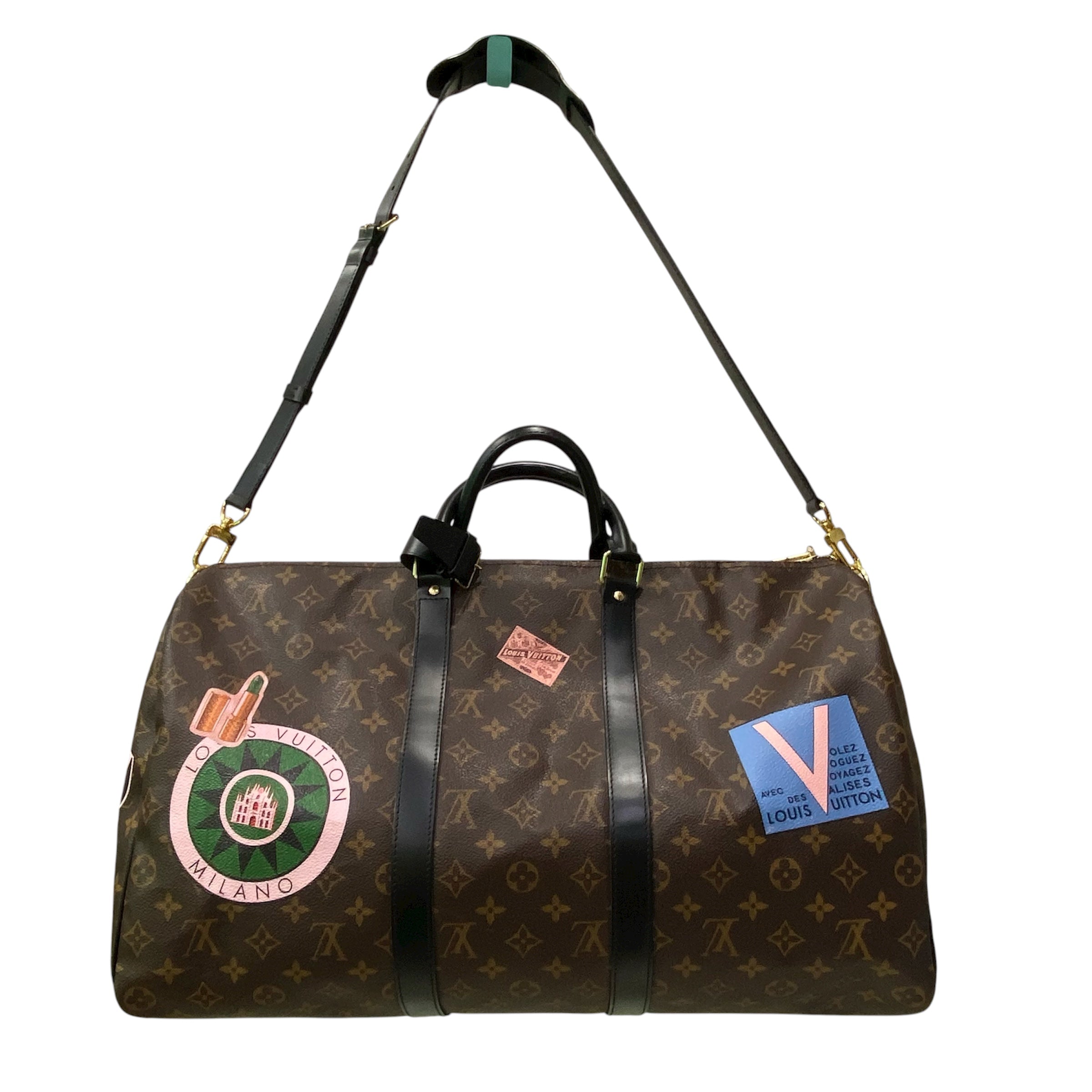 LOUIS VUITTON KEEPALL 55 Limited Edition World