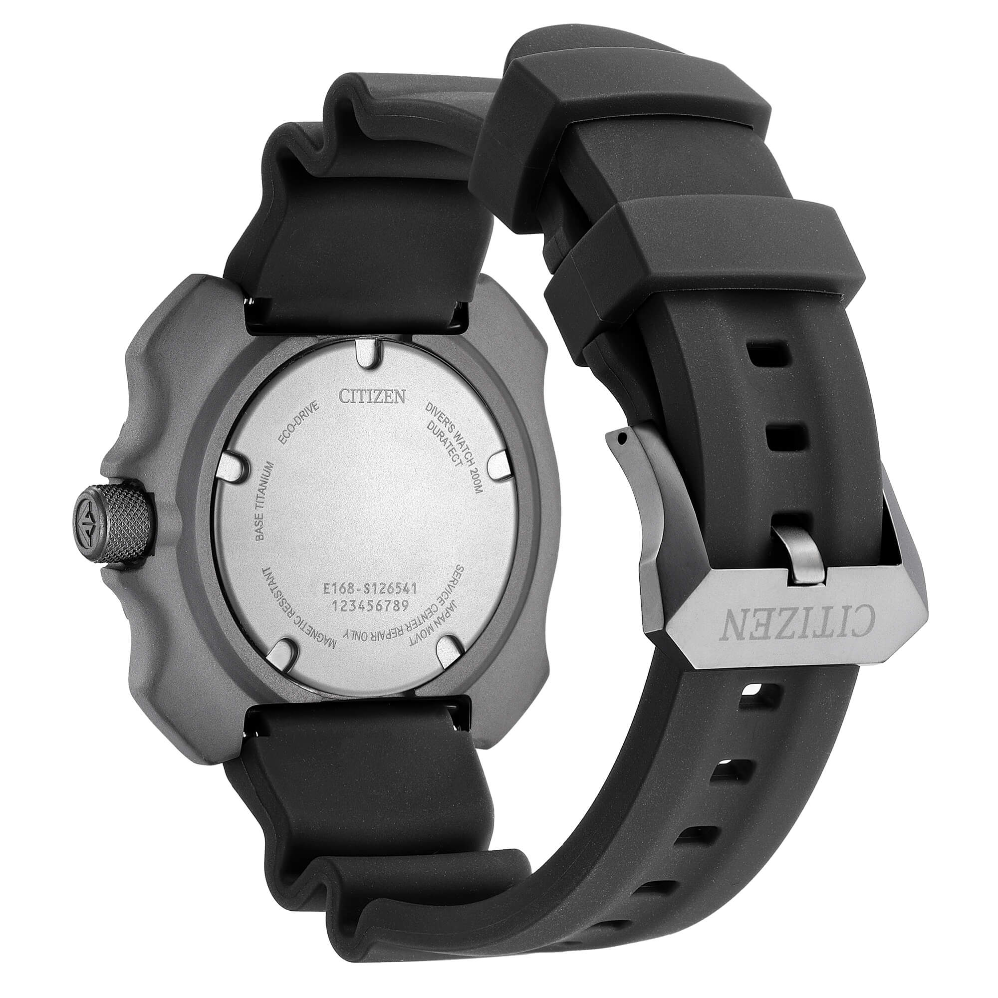 Diver's Eco Drive 200 mt Super Titanio