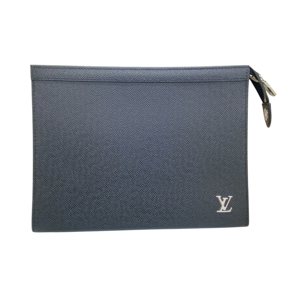 LOUIS VUITTON POCHETTE - TAIGA BLACK