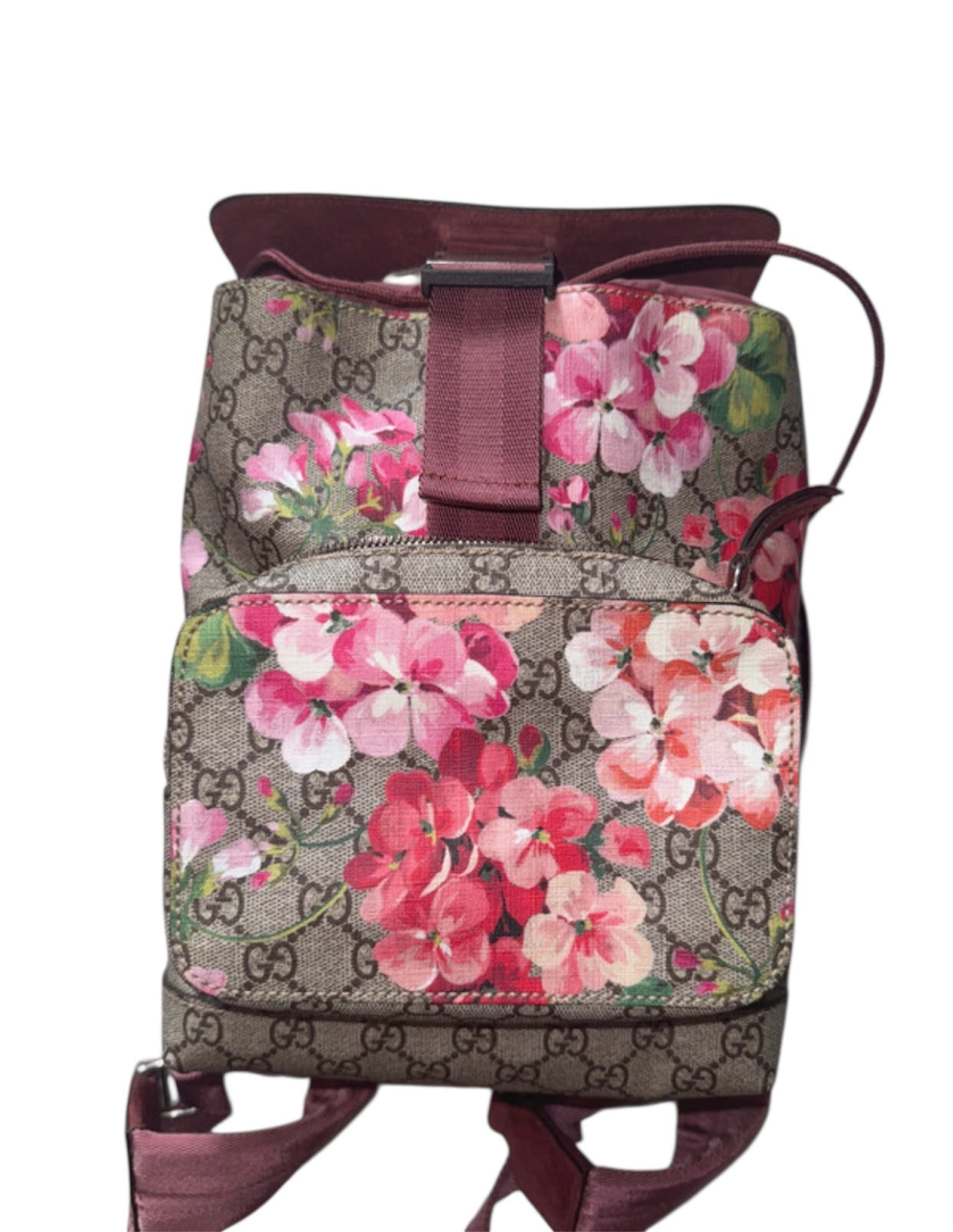 GUCCI GG SUPREME BLOOMS ZAINO