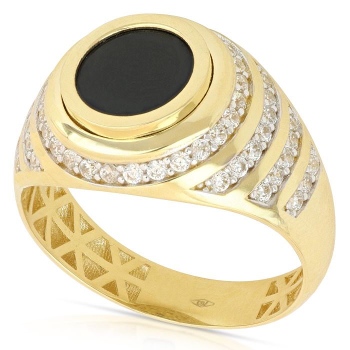 Anello con onice