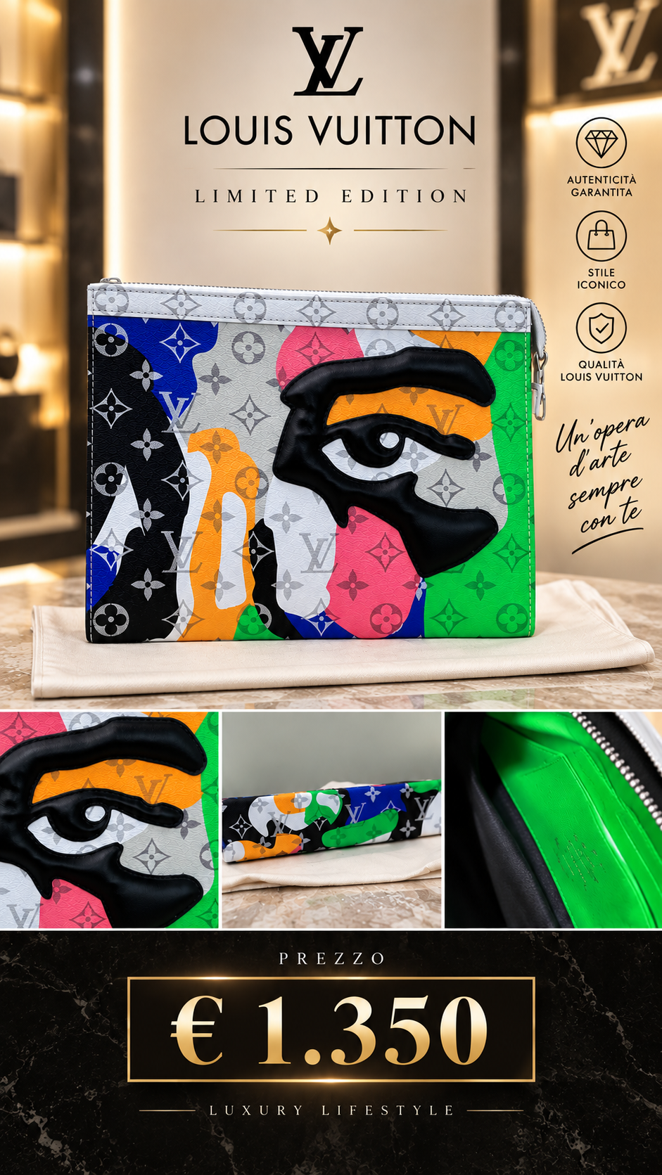 Louis Vuitton pochette Limited